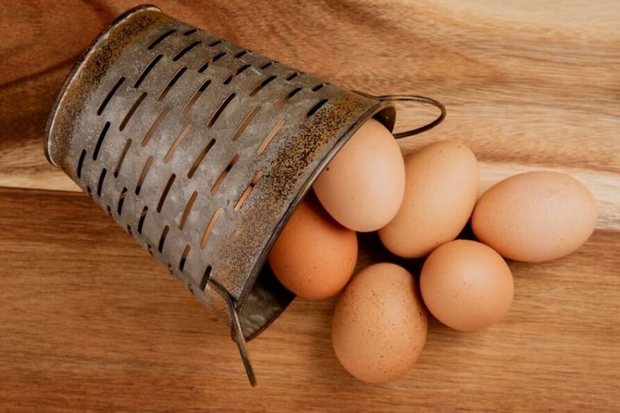 kilo kaybı için tavuk yumurtası